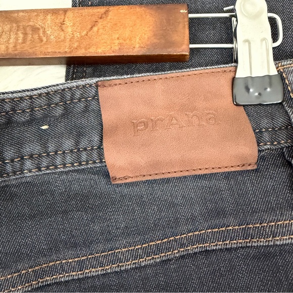 Prana Men's Deep Indigo Straight Jeans 32x30 - Picture 3 of 6